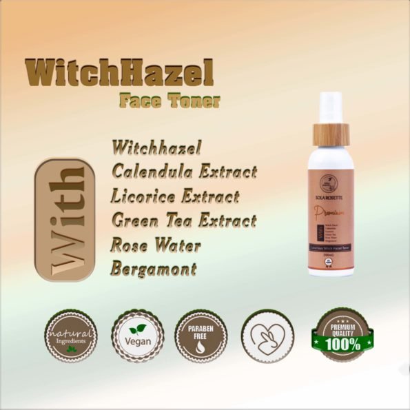 witch hazel face toner